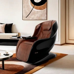Electric Massage Chair with Heat Therapy for Full Body Stress Relaxation