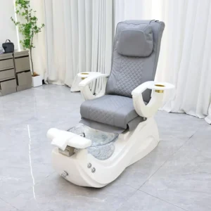 Electric Massage Recliner Foot Bath Chair Leather Modern Design Commercial Salon Hotel Use Portable Auto Fill Drain