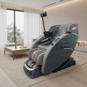 Electric Modern 3D 4D Heated Smart Massage Chair with Zero Gravity Auto Programs for Home Office Use