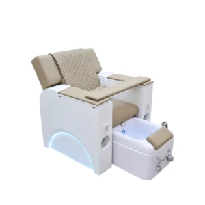 Electric Nail & Eyelash Beauty Bed with Foot Therapy Massage Table Recliner Salon & Hotel Commercial Furniture