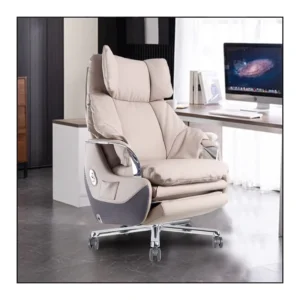 Electric Power Lift Recliner Chair Sofa for Elderly with Massage and Heat, 3 Positions Adjustable, 2 Side Pockets