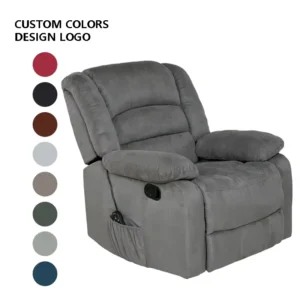 Electric Power Lift Recliner Chair with 8 Point Massage Heating Remote Control Adjustable Backrest USB Ports