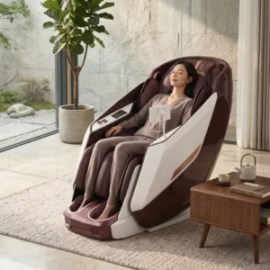 Electric Reclining Body Care 8D Zero Gravity Massage Chair with Heart Rate Monitor