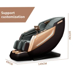 Electric SL Track Zero Gravity 4D Shiatsu Kneading Full Body Airbag Body Scan Massage Chair