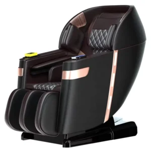 Electric Smart Full Body Zero Gravity Massage Chair PU Leather Intelligent Voice Control Bluetooth Foldable Design Portable Use