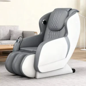Electric Smart Massage Chair Full Body 2D Zero Gravity Therapy Foot Roller Touch Recliner Heat PU Leather
