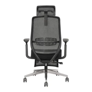 Elegant Modern Ergonomic Swivel Office Chair with Footrest