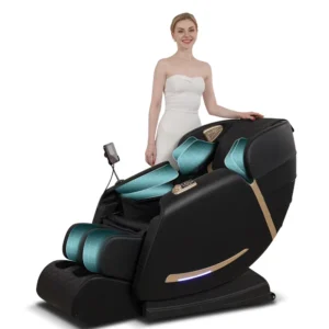 Emoka Direct Home Luxury Modern Rocking Massage Chair Zero Gravity 4D Electric Acupressure Kneading Body Timing Control Heat