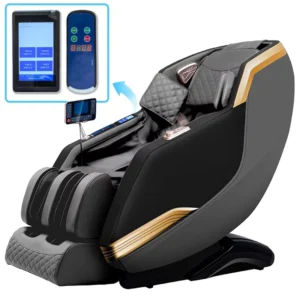 Enterprise Grade Shared Massage Chair Anti Vandal Design Real Time Data Monitor 4D Massages Intelligent Voice Control Bluetooth