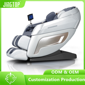 Equipment Supplier 3D 4D LCD Screen Control Space Capsule Massage Chair with Foot Massager