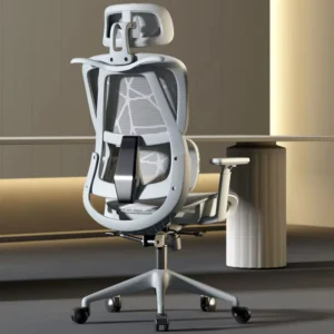 Ergonomic Computer Chair with Swivel Adjustable Height and Footrest Home Office Executive Chair with Massage Function