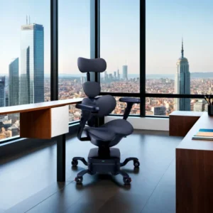 Ergonomic Office Chair with Lumbar Support Function for Deep Tissue Relax