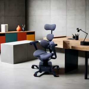 Ergonomic Office Chair with Lumbar Support Function for Muscle Relaxation