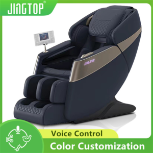 Exclusive Agent 3D 4D Vibration Technology Wireless Charging Large Screen Massage Office Chair for Health Massager