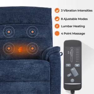 Fabric FSC Approved Medical Full Body Stretch Automatic Massage Chair