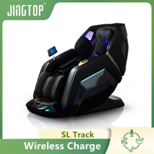 Factory 3D 4D New Design Built in Heater Ai Vocie Control Office Massage Chair
