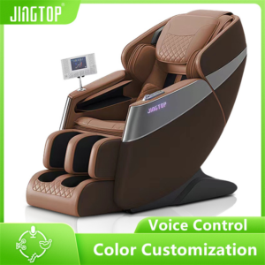 Factory 3D 4D Premium PU Leather Silent Movement Home Massage Chair for Body Massager