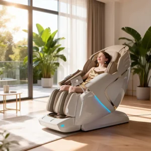 Factory 4D Full Body Airbags Massage Chairs With OEM ODM Services Zero Gravity Recline and Heat Sofa Massage Chair