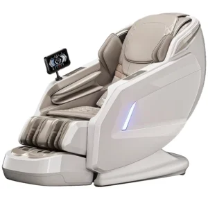 Factory Customized Luxury AI Voice 28 Airbag Massage Chair with Foot Massager for Body Application Perfect Gift