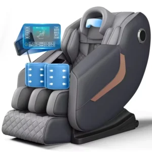 Factory Direct 4D Electric Full Body Massage Chair with Zero Gravity Top Pick Masaage Chair in Leather Material