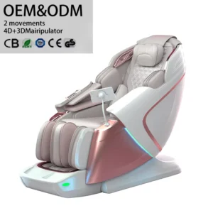 Factory Direct Luxury Electric 4D Zero Gravity Full Body Chair Massager Dual Core Shiatsu Portable Massage Chair