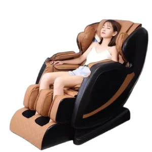 Factory Direct Luxury Full Body PU Leather 4D Massage Chair Electric Shiatsu Vibrating Air Pressure Zero Gravity Portable Waist