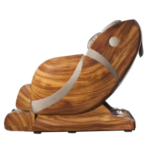 Factory Direct Luxury Wooden Grain Massage Chair Neck to Thigh Mechanic Roller Massage Home Use Massage Chair