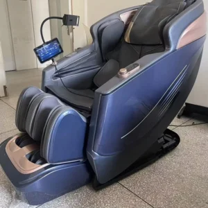 Factory Direct New Design Luxury 4D Zero Gravity Full Body Care Electric Massage Chair Musical Function 150W Office Use