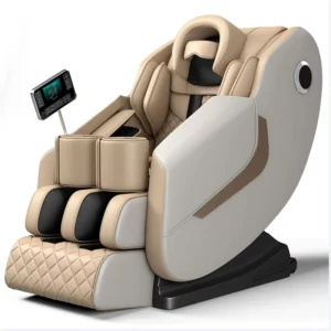 Factory Direct New Design Luxury 4D Zero Gravity Full Body Care Electric Massage Chair for Office Use with Foot Rollers
