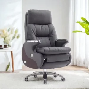 Factory Direct Sale Can Flat Lie Massager 200kg Heavy Duty 500lb Classic Leather Boss Nap Chairs Office