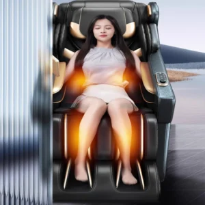Factory Direct Sale Custom Luxury SL Track Shiatsu Grey Foot SPA Seat Zero Gravity Space Capsule Massage Chair