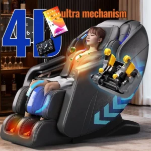 Factory Direct Shiatsu Luxury Full Body Electric Zero Gravity 4D Massage Chair
