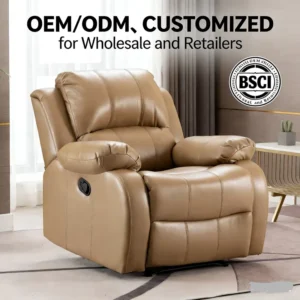 Factory Direct Supply Fast Delivery Full Body Massage Leather Sofa Chair Multi Functional Recliner Rocking Chair