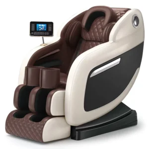 Factory Export Zero Gravity Thai Stretch Full Body Airbags Heat Therapy Massage Chair With Foot Massager