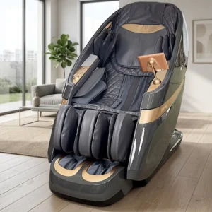 Factory Hot SellingFoldable Zero Gravity 4D Luxury Heating Shiatsu Kneading Portable Air Compression Massage Chair