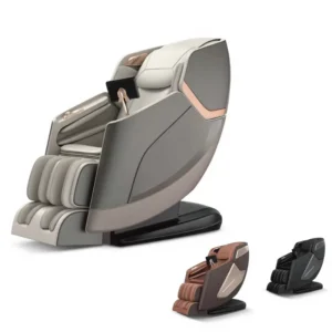 Factory Luxury Electric Office Massage Chairs Made PU Leather Foldable 2D Full body Zero gravity Massage Hot Portable