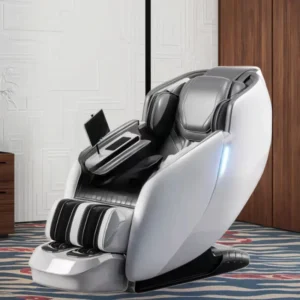 Factory Luxury High Quality 4D Full Body Zero Gravity Shiatsu Healthcare Massage Chair SL Shape Rail Multi Modes PU