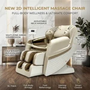 Factory Manufacturer BL-150A Full Body Luxury Leather Electric Zero Gravity 2D Sports Professional Massage Chair