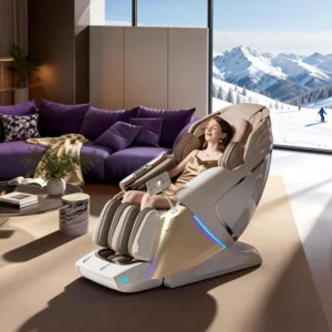 SN T80S Electric Zero Gravity Foot Roller Heat Therapy Home Use Full Body Comfort Relax Spa Therapy Massage Chair