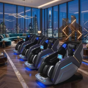 Factory OEM Luxury High End 4d 3d Zero Gravity Full Body Stretching Massage Chair Full Body Massager