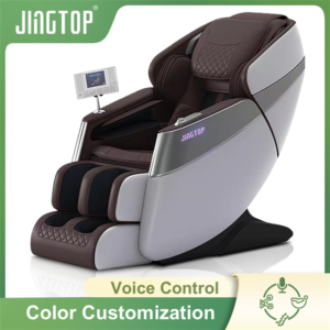 Factory Price 3D 4D New Style Back Heated Bluetooth Speaker Body Massage Chair for Health Massager