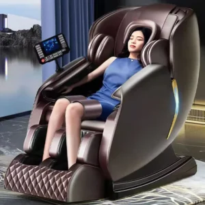 Factory Price OEM Electric Heated Full Body Airbags Compression 2D SL Track Zero Gravity Massage Chair
