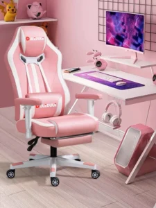 Factory’s High Back Swivel Gaming Chair Traditional Revolving Extendable Massage Price Synthetic Leather