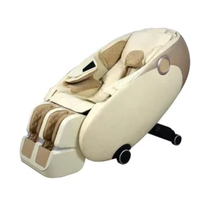 FarmaSino 4D Massage Chair Heated Air Compression Sleeping Massage Chair With 2 Control Systems Full Body Massage Chair