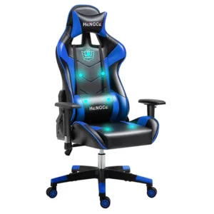 Fast Delivery OEM Anji 7 Point Massage Electronic Gaming Race Chair Custom Logo High Quality Modern Direct Factory