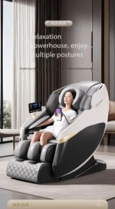 Fixed Roller Full Body Shiatsu Massage Chair with Back Heating
