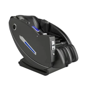 Foldable Full Body Massage Chair Rolling Shiatsu Functions PU+ABS Material Waist Foot Application Includes Yoga Stretch