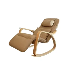 Folding Solid Wood Chair Household Nap Chair Recliner Leisure Massage Chair