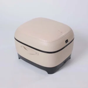 Foot Roller Stool Design Heating Function Detachable Cloth Design 360 Deg Full Wrap Design Foot Massager