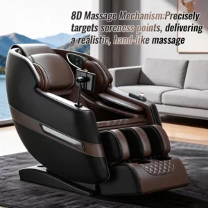 For 8026 New 8D Full Body Zero Gravity Massage Chair with Airbag Heating Portable Foldable for Home Hotel SPA